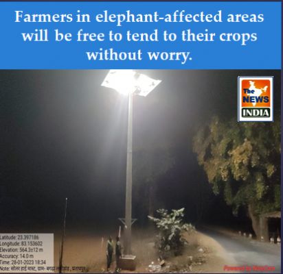 Farmers in elephant-affected areas will be free to tend to their crops without worry.