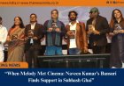 “When Melody Met Cinema: Naveen Kumar’s Bansuri Finds Support in Subhash Ghai”