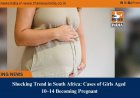 Shocking Trend in South Africa: Cases of Girls Aged 10–14 Becoming Pregnant