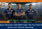 Shubman Gill partners with GREW Solar; ‘The Next Starts Here’ powers a new vision for clean energy 