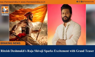 Riteish Deshmukh’s Raja Shivaji Sparks Excitement with Grand Teaser
