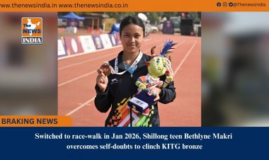 Switched to race-walk in Jan 2026, Shillong teen Bethlyne Makri overcomes self-doubts to clinch KITG bronze
