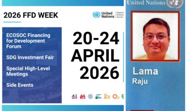 SAARC Journalist Forum President Participates in UN Development Financing Forum