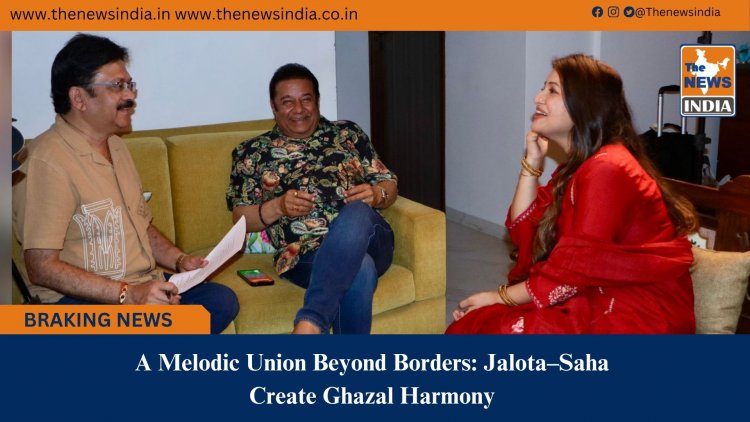 A Melodic Union Beyond Borders: Jalota–Saha Create Ghazal Harmony 