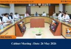 Cabinet Meeting : Date: 26 May 2026
