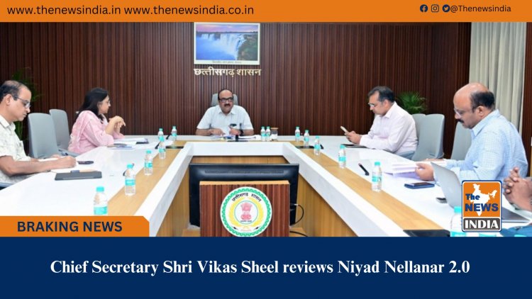 Chief Secretary Shri Vikas Sheel reviews Niyad Nellanar 2.0