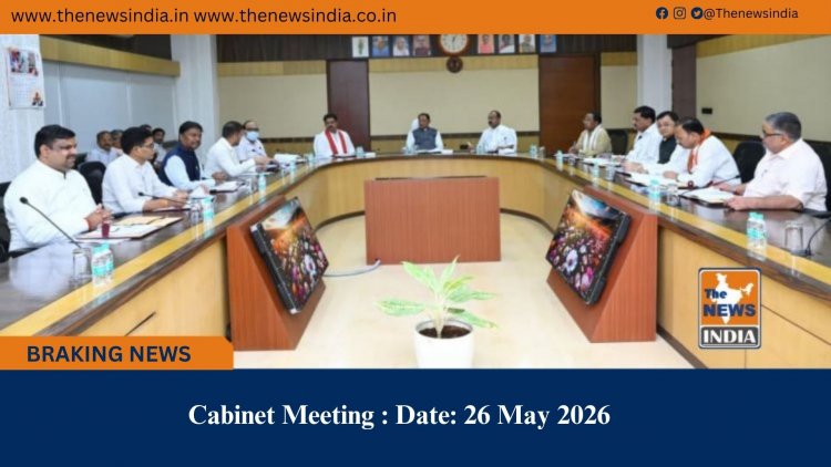 Cabinet Meeting : Date: 26 May 2026