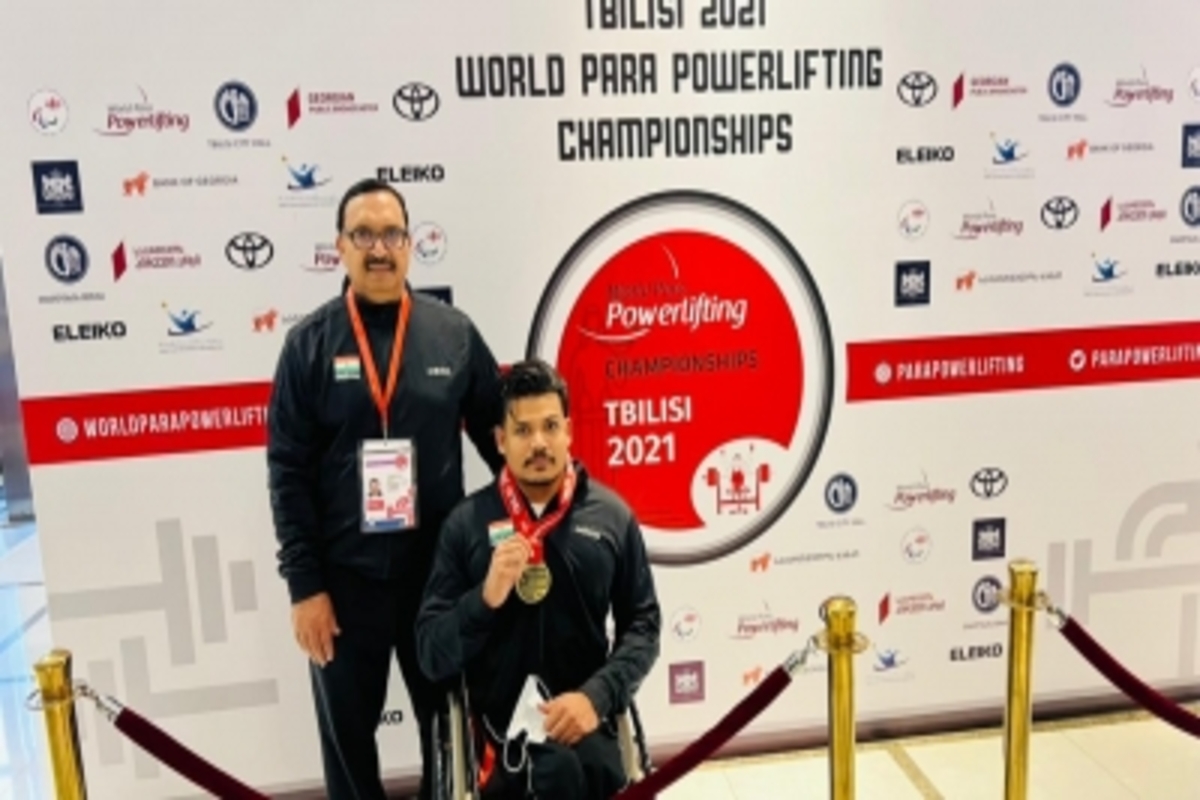 Indian para-powerlifter Paramjeet Kumar bags medal at Worlds
