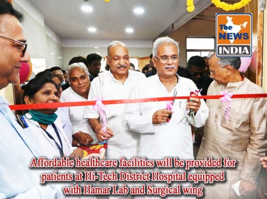 Affordable healthcare facilities will be provided for patients at Hi-Tech District Hospital equipped with Hamar Lab and Surgical wing