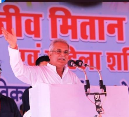 Chief Minister Mr. Bhupesh Baghel bestowed development works worth Rs 183 crore 06 lakh during his Charama visit