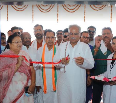 Chief Minister Mr. Bhupesh Baghel inaugurated Maternal and Child Health Care Center