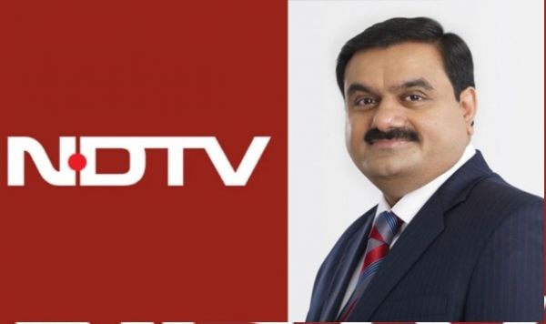 Adani group for 26% stake in NDTV, media-house denies founder consent