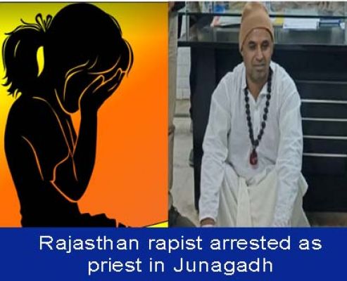 Rajasthan rapist arrested as priest in Junagadh