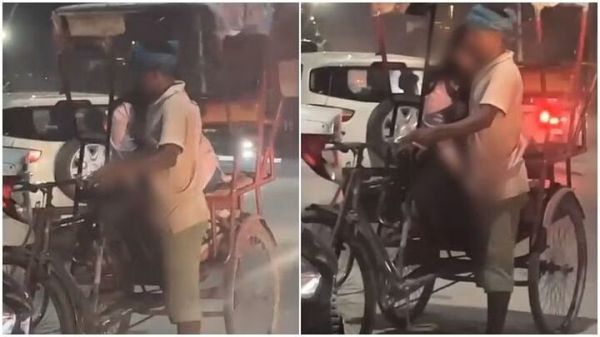 On Camera: Delhi Woman Sexually Harasses Rickshaw Puller; Netizens Express Disgust As Video Goes Viral