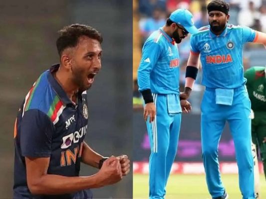 ICC World Cup 2023: Prasidh Krishna replaces Hardik Pandya in India’s squad